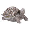 Želva - zahradní dekorace, magnesium, imitace kamene (Barva Šedá)