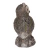 Sova - zahradní dekorace, magnesium, imitace kamene (Barva Hnědá)