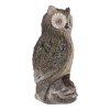 Sova - zahradní dekorace, magnesium, imitace kamene (Barva Hnědá)