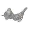 Ptáček - betonová figurka, šedá, mix 2 druhů, cena za 1 ks (Barva Šedá)