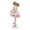 Víla v sukni - polyresinová figurka, růžová, mix 2, cena za 1 ks (Barva Růžová)
