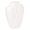 Váza keramická na suché květiny (Barva Bílá)