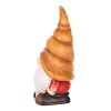 Trpaslík s houbou - figurka z terakoty (Barva Oranžová)