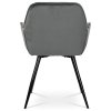 Jídelní židle, šedá, sametová látka, DCH-421 GREY4 (Barva Šedá)