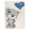 Dětský kusový koberec Petit E1593 Teddy bear cream (Rozměry koberců 140x190)