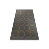 Kusový koberec Emerald 1010 grey and gold (Rozměry koberců 80x150)