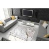 Kusový koberec Gloss 529A 53 3D mramor ivory/beige (Rozměry koberců 80x150)