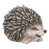 Ježek - figurka z polyresinu, barva šedo-hnědá (Barva Hnědá)