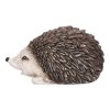 Ježek - figurka z polyresinu, barva šedo-hnědá (Barva Hnědá)