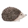 Ježek - figurka z polyresinu, barva šedo-hnědá (Barva Hnědá)
