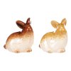 Zajíc - keramická figurka, mix 2 druhů, cena za 1 ks (Barva Vícebarevná)