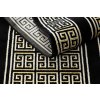 Běhoun Gloss 6776 86 greek black/gold (Rozměry koberců 60x300)