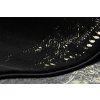 Běhoun Gloss 408C 86 geometric black/gold (Rozměry koberců 80x300)