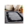 Kusový koberec Core A004 Frame black/light grey (Rozměry koberců 120x170)