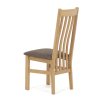 Jídelní židle, přírodní, masiv, C-2100 BR2 (Barva Přírodní)