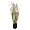 Tráva umělá - v černém plastovém obalu, zeleno-hnědá (Barva Zelená)