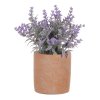 Levandule ve světle hnědém obalu - umělá, barva přírodní (Barva Fialová)