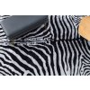 Kusový koberec Miro 51331.803 Zebra black / white (Rozměry koberců 120x170)