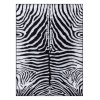 Kusový koberec Miro 51331.803 Zebra black / white (Rozměry koberců 120x170)