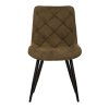 Jídelní židle, hnědá, látka, CT-382 BR2 (Barva Hnědá)