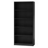 Knihovna Malvína 80 cm černá, moderní design, laminátová konstrukce
