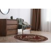 TRHÁK: Kusový koberec TEHERAN T-102 brown kruh (Rozměry koberců 190x190 (průměr) kruh)