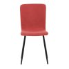 Jídelní židle, červená, manšestrová látka, DCL-964 RED2 (Barva Červená)