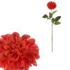 Jiřina - umělá řezaná květina, tmavě červená (Barva Červená)