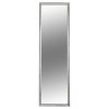 Zrcadlo, stříbrný dřevěný rám, MALKIA TYP 3 - výprodej