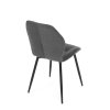 Jídelní židle, šedá, látka, CT-285 GREY2 (Barva Šedá)