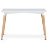Jídelní stůl 120x80cm, mdf DT-304 WT (Barva Bílá)