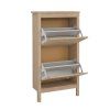 Botník Real 683 Jackson Hickory, 102,9 cm, moderní lamino, předsíňový organizér