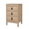 Noční stolek Real 685 Jackson Hickory, moderní lamino, 70 cm, šedý