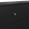 Komoda Myra 328 černá, 143 cm, moderní design, odolné lamino FALCO
