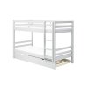 Patrová postel s přistýlkou Actim bílá