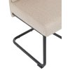 Jídelní židle, béžová, látka, DCL-P3107 CRM2 (Barva Béžová)