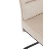 Jídelní židle, béžová, látka, DCL-P3107 CRM2 (Barva Béžová)