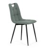 Jídelní židle, šedá, látka, DCL-V2017 GREY2 (Barva Šedá)