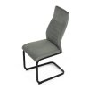 Jídelní židle, hnědá, sametová látka, DCL-X7018 CAP2 (Barva Šedá)