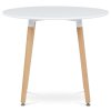 Jídelní stůl 90x90cm, mdf DT-306 WT (Barva Bílá)
