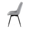 Jídelní židle, šedá, látka, HC-T1130 GREY2 (Barva Šedá)