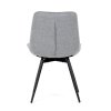 Jídelní židle, šedá, látka, HC-T1130 GREY2 (Barva Šedá)