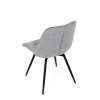 Jídelní židle, šedá, látka, HC-T1130 GREY2 (Barva Šedá)