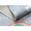 Dětský kusový koberec Junior 52063.801 Rainbow grey (Rozměry koberců 80x150)