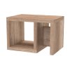 ARIEL - univerzální stolek, 60.5x40x40.5cm Dekor: olše (Dekor olše, Šířka 60.5, Výška 40)