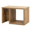 ARIEL - univerzální stolek, 60.5x40x40.5cm Dekor: olše (Dekor olše, Šířka 60.5, Výška 40)