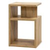 ARIEL - univerzální stolek, 60.5x40x40.5cm Dekor: olše (Dekor olše, Šířka 60.5, Výška 40)