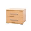 BENO - noční stolek se zásuvkami, 50x42x40cm Dekor: olše (Dekor olše, Šířka 50, Výška 42)