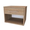 MONTY - noční stolek s poličkou a zásuvkou, 50x40x40cm Dekor: olše (Dekor olše, Šířka 50, Výška 40)