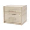 SENTA - noční stolek se dvěma zásuvkami, 50x45x40cm Dekor: olše (Dekor olše, Šířka 50, Výška 45)